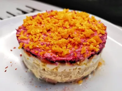 Кето-селедка под шубой