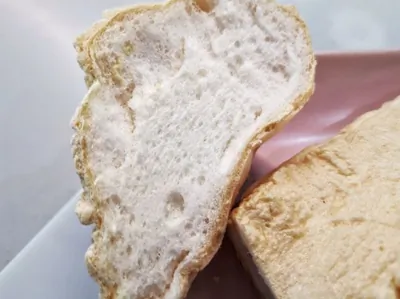 Кето-хлеб из яичного белка