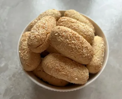 Кокосовое печенье