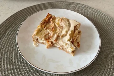 Кывырма (ленивый пирог из лаваша)