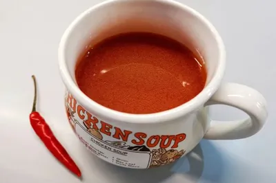 Восточный темный куриный бульон