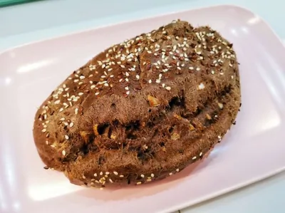 Луково-чесночный кето-хлеб