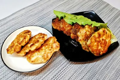 Рубленые куриные котлеты