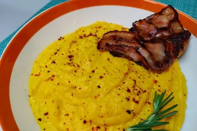 Пюре из цветной капусты с тыквой