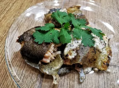 Порционная форель с нежной начинкой