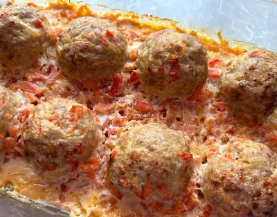 Ленивые голубцы в духовке