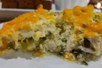 Куриная грудка, запеченная с цветной капустой и шпинатом