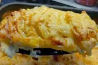 Картофель запеченный с сыром