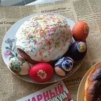 Тройной королевский кулич