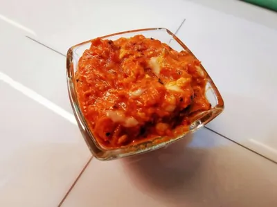 Томатно-горчичный соус с луком