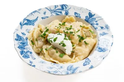 Вареники с квашеной капустой на заварном тесте