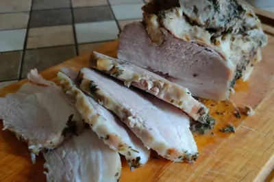 Домашняя буженина на пару