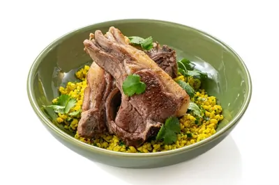 Булгур с бараниной