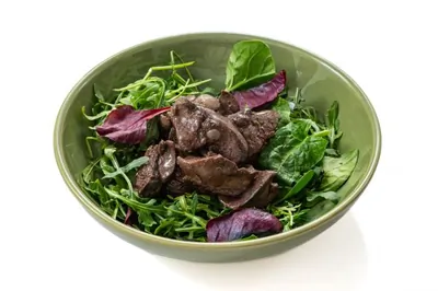 Куриная печень в специях