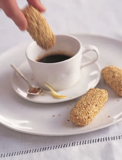 Королевское кунжутное печенье