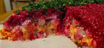 Салат «Сельдь под шубой»