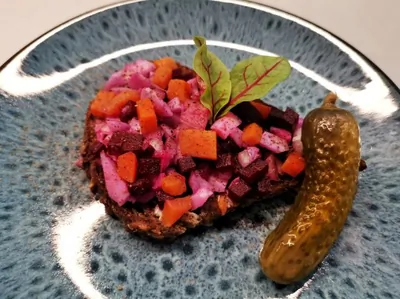 Новогодний бутерброд