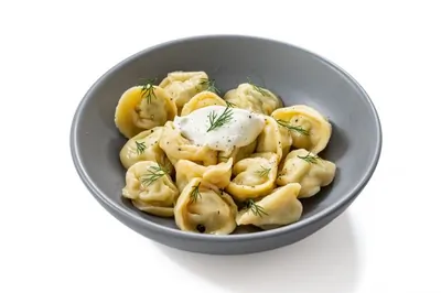 Пельмени с курицей