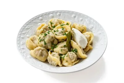 Пельмени с мясом