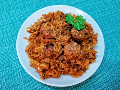 Солянка с тефтельками