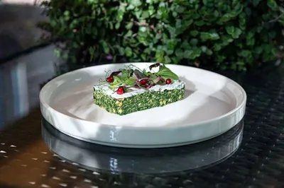 Пхали из шпината с творогом