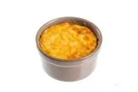 Запеканка из сыра с морковью и чесноком