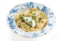 Вареники с квашеной капустой на заварном тесте