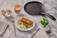 Блины с грибами