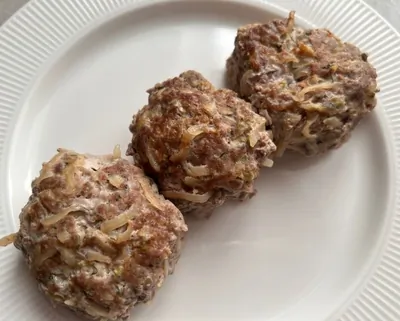 Котлеты с кабачком и картофелем