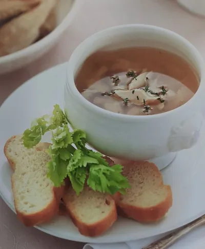 Консоме из дичи (куропатка, рябчик)