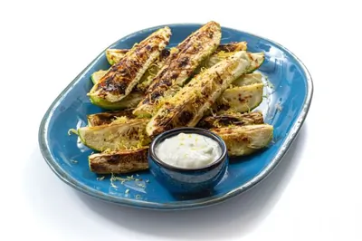 Кабачки на мангале