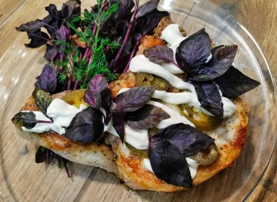 Корейка на сковороде