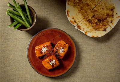 Лосось в соусе кабаяки