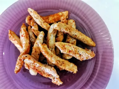 Соломка из свинины