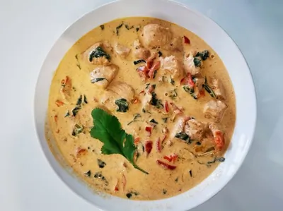 Овощное соте с индейкой