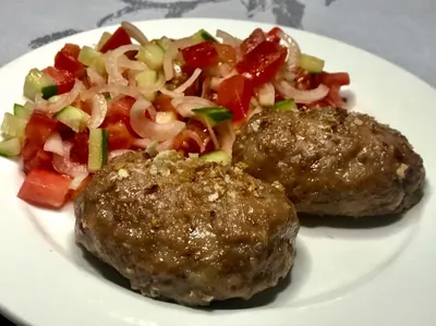 Котлеты на ржаном хлебе