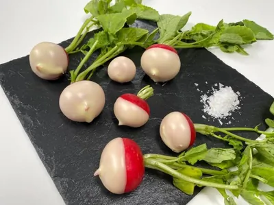 Редиска в сливочном масле