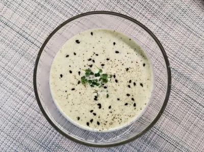 Сливочный суп из брокколи с сыром