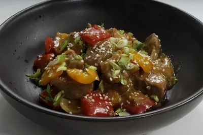 Свинина в азиатском стиле в мультиварке