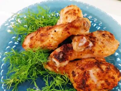 Запеченные трюфельные куриные ножки