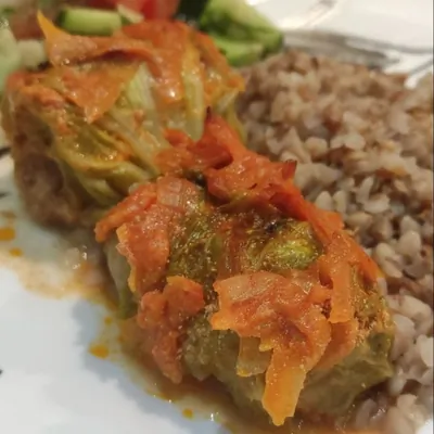 Голубцы из пекинской капусты в духовке