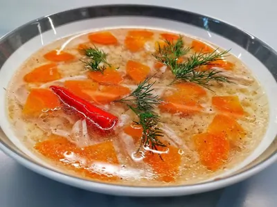 Итальянский бульон из цыпленка