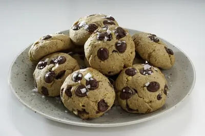 Постное печенье с шоколадом