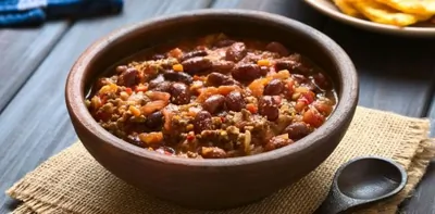 Чили кон карне с фаршем из индейки