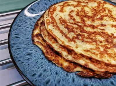 Блины по Дюкану из кукурузного крахмала