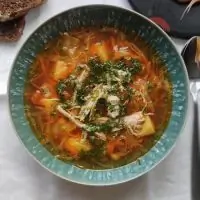 Борщ с помидорами