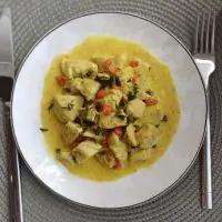 Куриное филе с куркумой