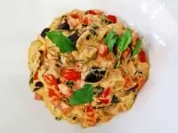 Овощное рагу со сливками