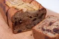 Банановый хлеб с шоколадом