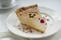 Лимонный тарт с хрустальным желе